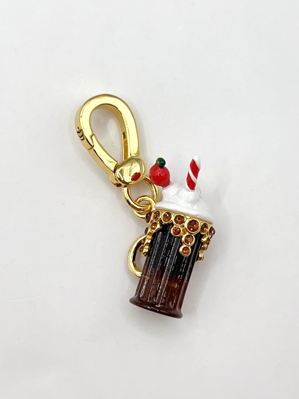 Juicy Couture root beer charm